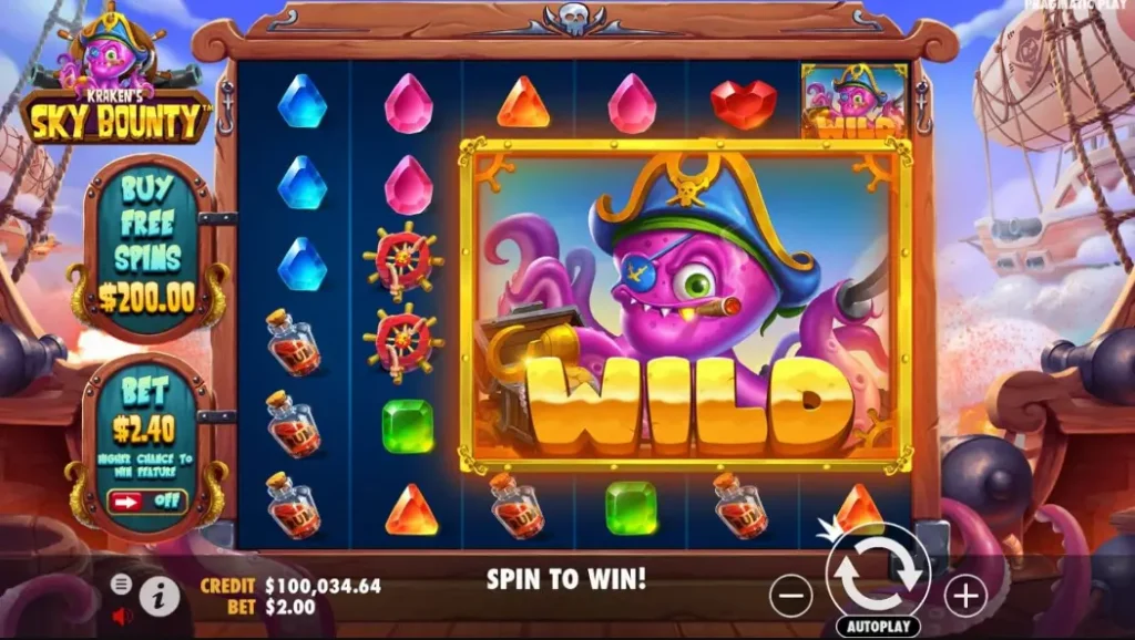 Sky Bounty Slot Wild